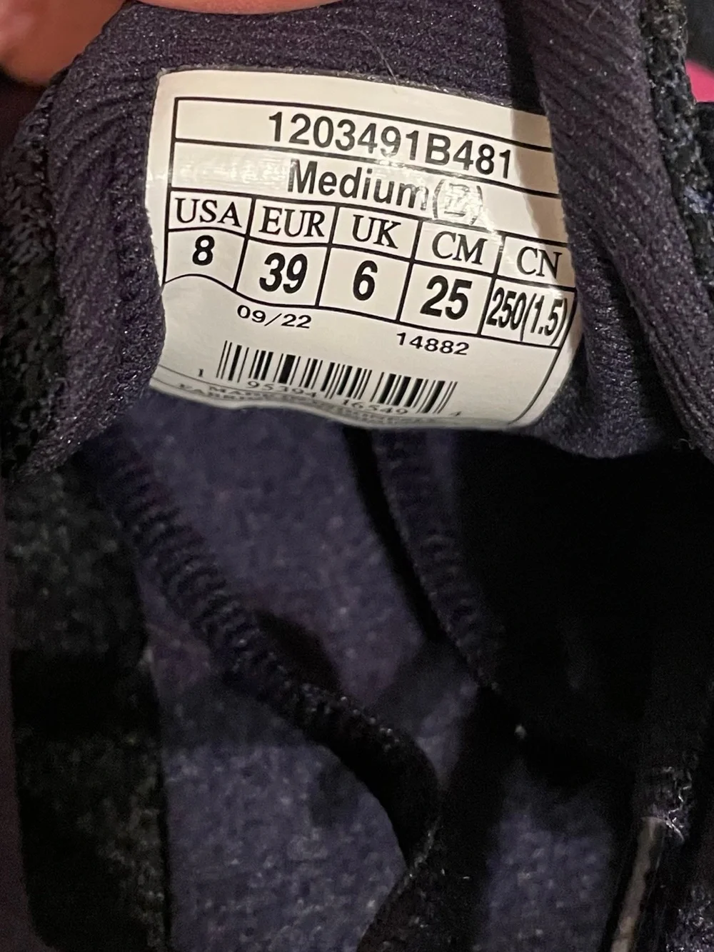 Brooks Women's Black Running Sneakers with Pink Accents